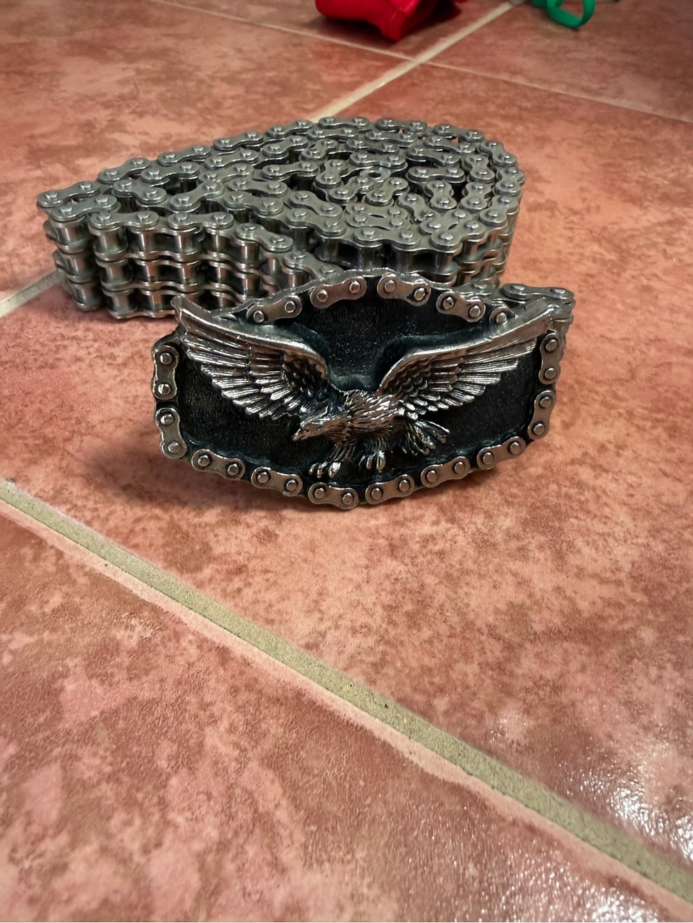 Motorcycle Chain Belt Sportster Model 1970s Vintage Biker